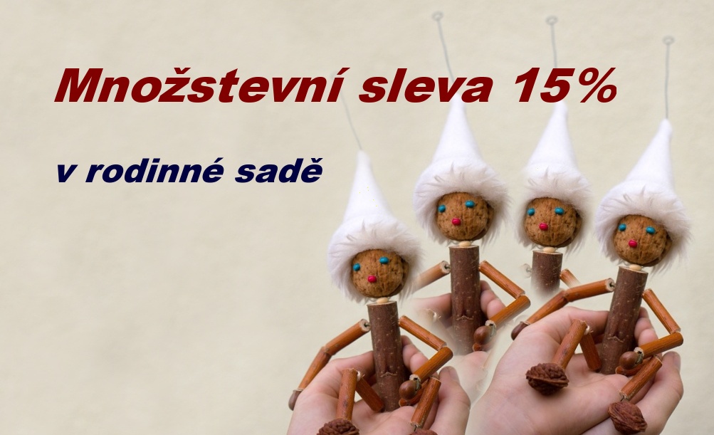 sleva 15% v rodinné sadě