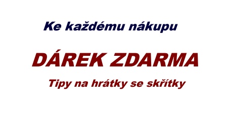 Dárek zdarma ke každé objednávce