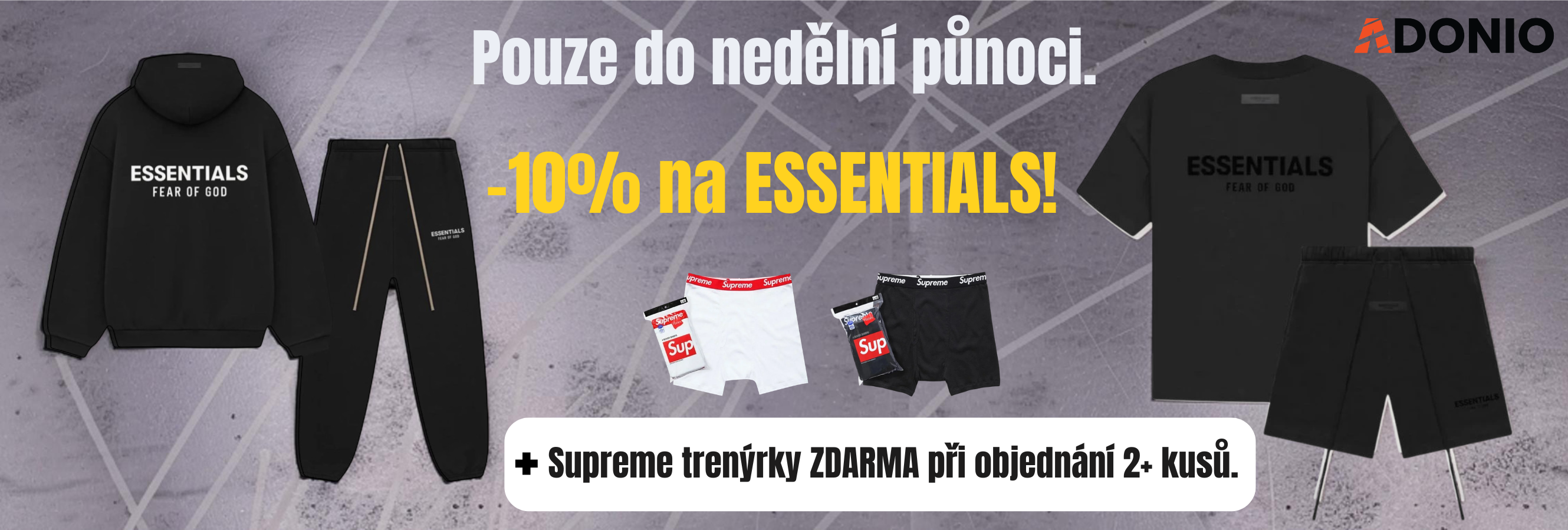 Essentials sleva