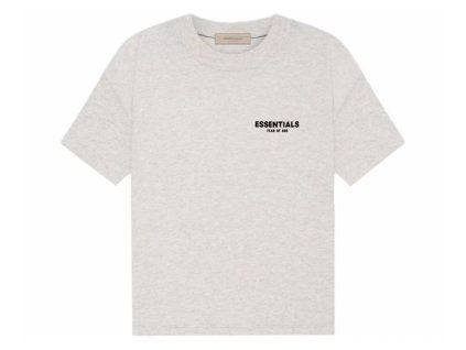 Essentials 'Light Oatmeal' Tee 1