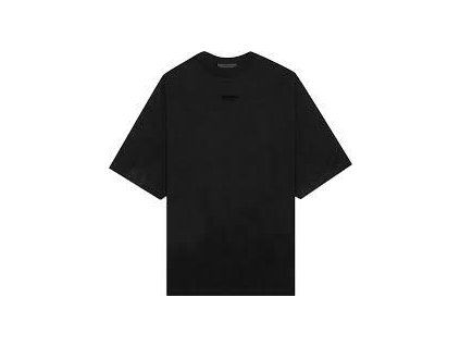 Essentials Jet Black Tee 1