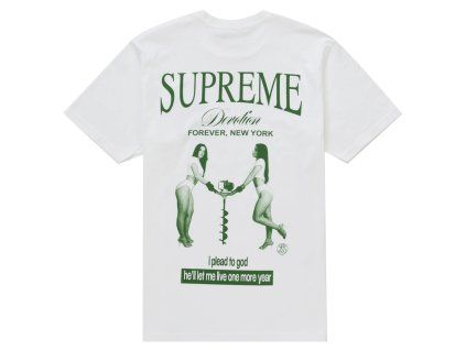 tenisky a boty supreme devotion tee white panske damske nan 1
