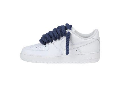 Nike Air Force 1 Low Rope Laces Navy