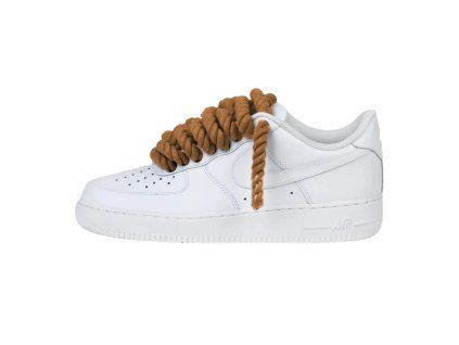 Nike Air Force 1 Low Rope Laces Brown