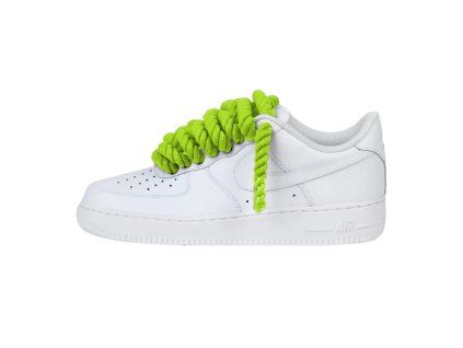 Nike Air Force 1 Low Rope Laces Lime
