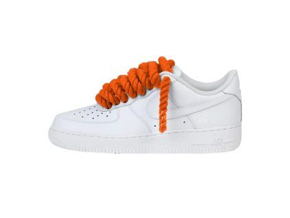 Nike Air Force 1 Low Rope Laces Orange