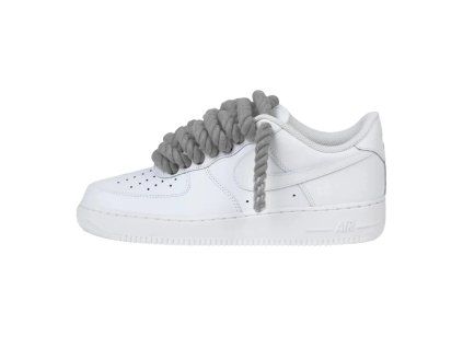 Nike Air Force 1 Low Rope Laces Light Grey