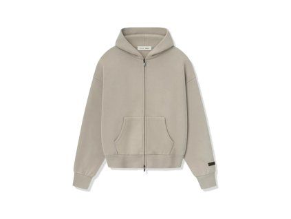 FearofGodEssentialsS25Zip UpHoodieTimber 2