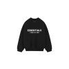 Essentials Black Crewneck 1