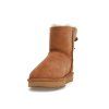 tenisky a boty ugg mini bailey bow ii chestnut w panske damske 1016501-CHE 3