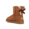 tenisky a boty ugg mini bailey bow ii chestnut w panske damske 1016501-CHE 5