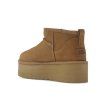 tenisky a boty ugg classic ultra mini platform boot chestnut panske damske 1135092-CHE 5