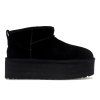 tenisky a boty ugg classic ultra mini platform boot black panske damske 1135092-BLK 1