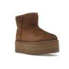 tenisky a boty ugg classic mini platform boot chestnut w panske damske 1134991-CHE 2