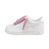 Nike Air Force 1 Low Rope Laces Pink custom