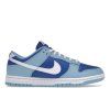 tenisky a boty nike dunk low retro qs argon white blue flash panske damske DM0121-400 1