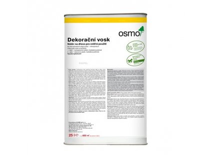 Osmo Dekorační vosk transparentní - 25l bezbarvý 3101