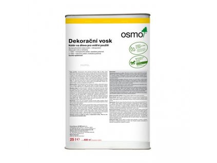 Osmo Dekorační vosk transparentní - 25l dub antický 3168