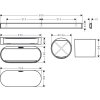 hansgrohe WallStoris Badezimmerset 27968670 aus Kunststoff,