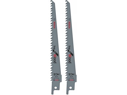 BOSCH S 644 D 150mm pilový list HCS na stavební dřevo Top for Wood (2 ks) - ponorné řezy