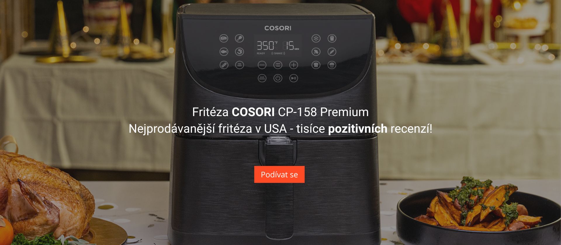 Horkovzdušná fritéza Cosori Premium