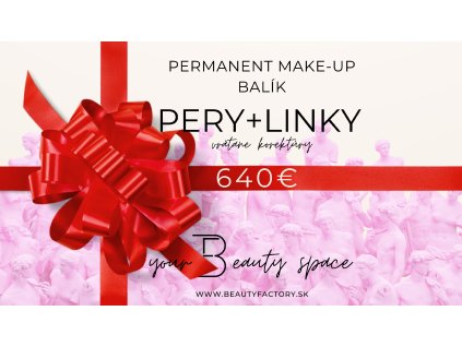 Vianočný poukaz (pery + linky)