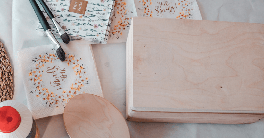 Servietten-(Decoupage-)Technik für ...