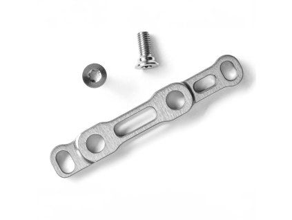 flat mount adapter front 140 160mm sram titanove srouby
