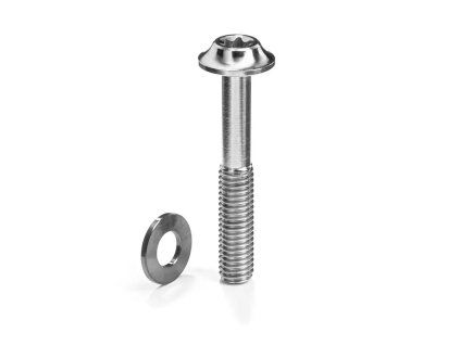titanovy sroub pro trmeny flat mount m5 27 mm