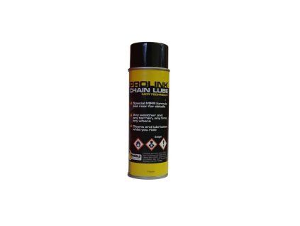 pro link bicycle chain lube aerosol 8oz