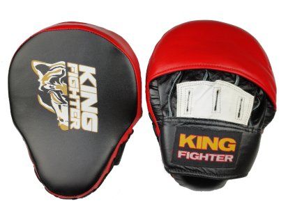 12041 boxerske lapy king fighter cervena cerna