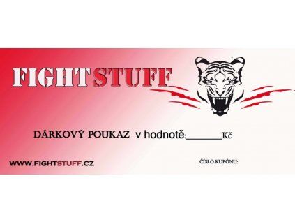 8378 1 darkovy poukaz fightstuff v hodnote 1000 kc