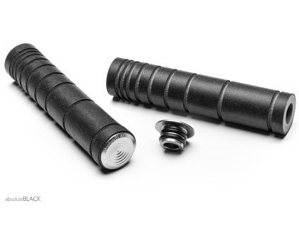 silikonove gripy absoluteblack cerna