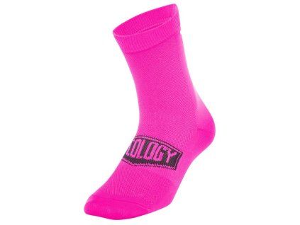 ponozky cycology reflective pink