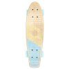 Spokey WOO-FISH Dřevěný cruiser board 56 cm, světle modrý