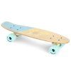 Spokey WOO-FISH Dřevěný cruiser board 56 cm, světle modrý