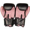 Boxerské rukavice BASIC černá/růžová (váha/velikost 10)