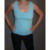 Dámský top black/light blue (Velikost M)