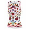 white frida dres bez rukavu vel xl
