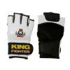 MMA rukavice King Fighter bílé (Velikost L)
