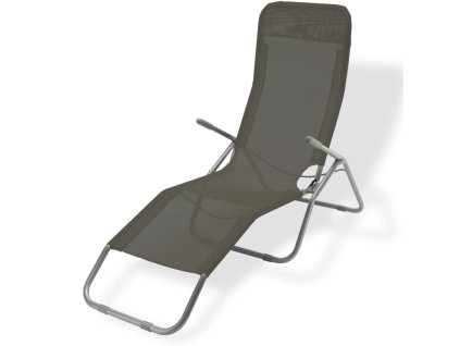 Plážové lehátko Virginia Beach, antracit