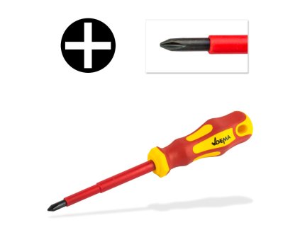 Elektrikársky skrutkovač krížový izolovaný PH2x100