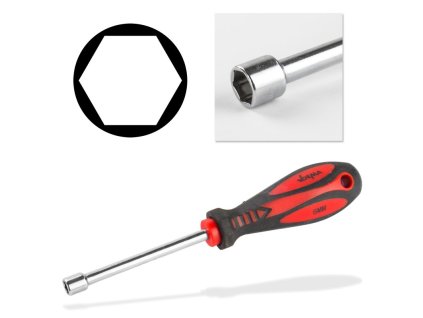 Skrutkovač nástrčkový šesťhran 6x75 mm