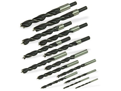 Vrtáky do dreva, 14-dielna sada