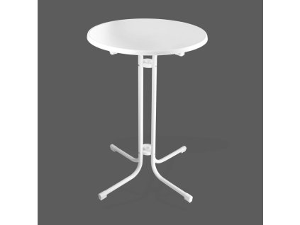 Sklápací stolík Treviso, biely