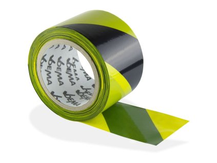 Výstražná páska 100 m, žlto-čierna