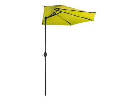Polkruhový slnečník 300 cm La Spezia, žltý