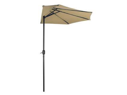 Polkruhový slnečník 300 cm La Spezia, béžový