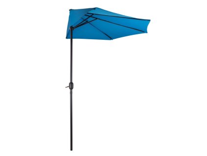 Polkruhový slnečník 300 cm La Spezia, modrý