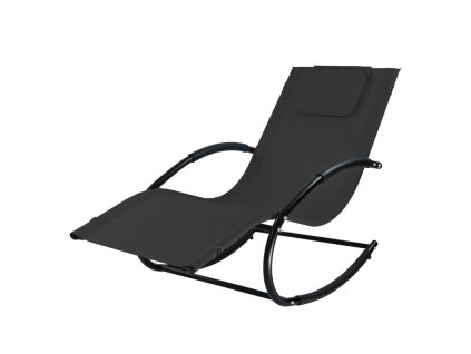 Relaxačné hojdacie lehátko Swing, antracit